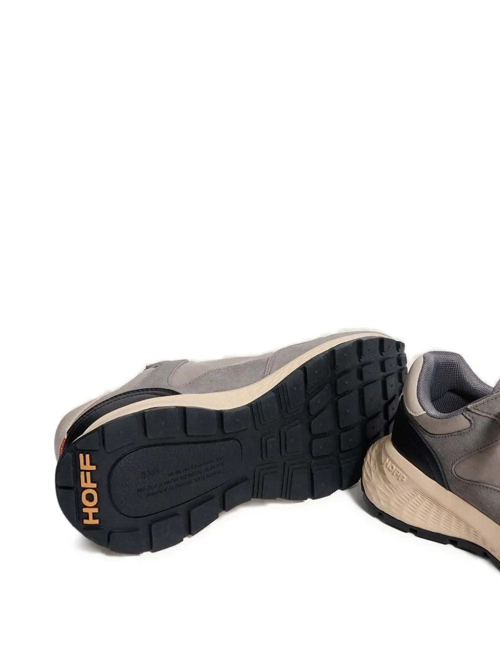 Hoff Sneakers met suède vlakken Grijs