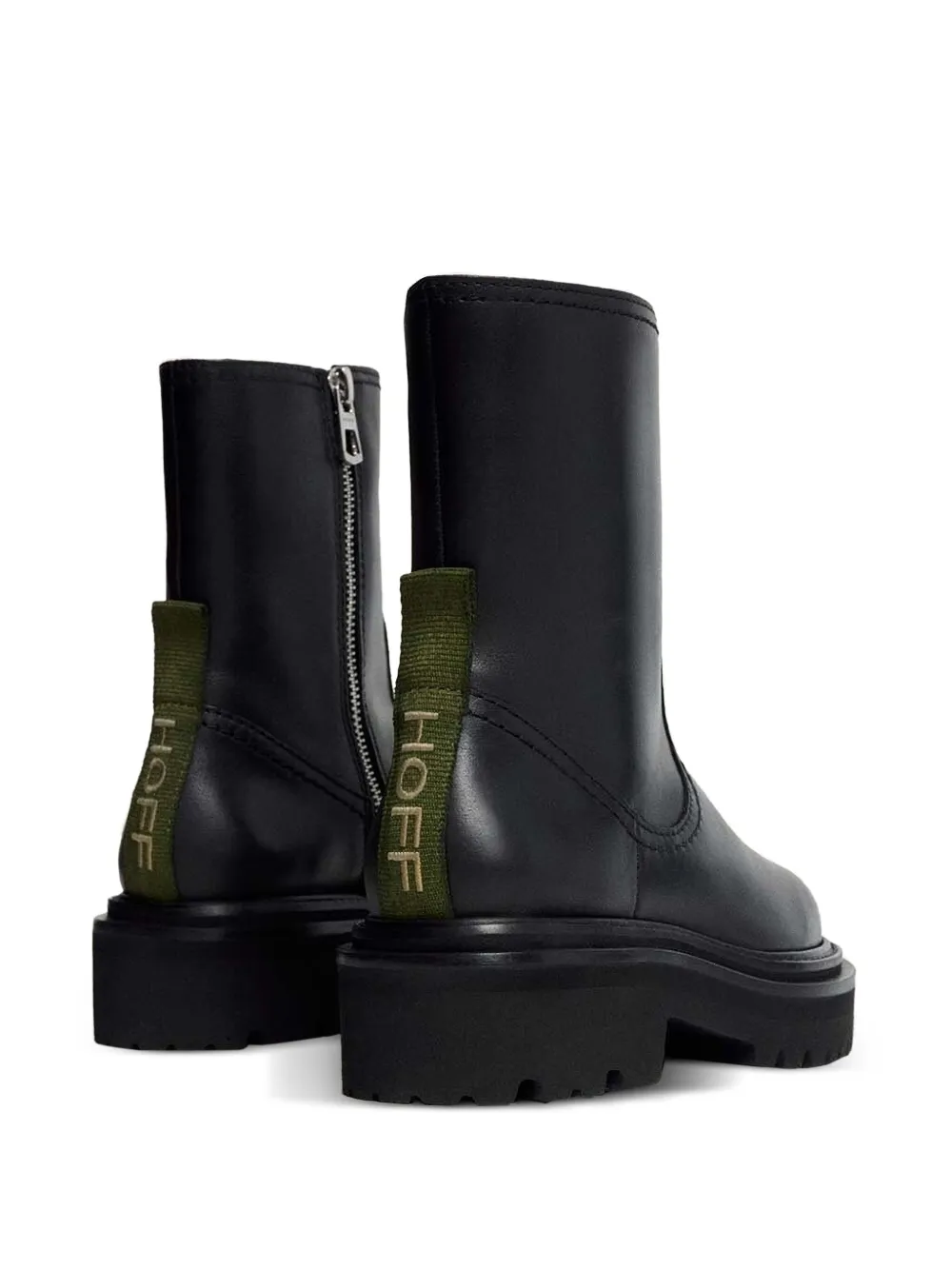 Hoff logo-detail ankle boots Black