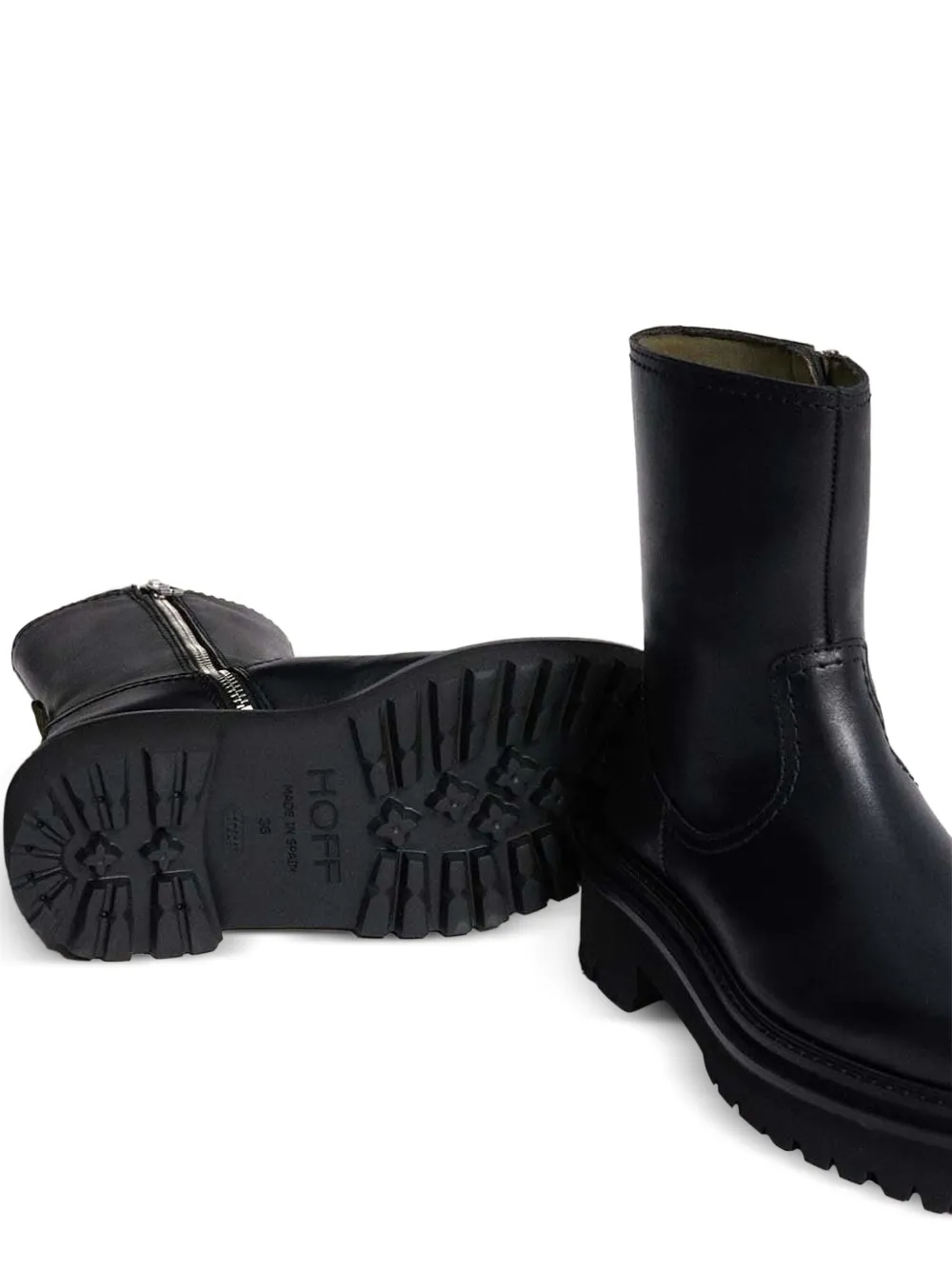 Hoff logo-detail ankle boots Black