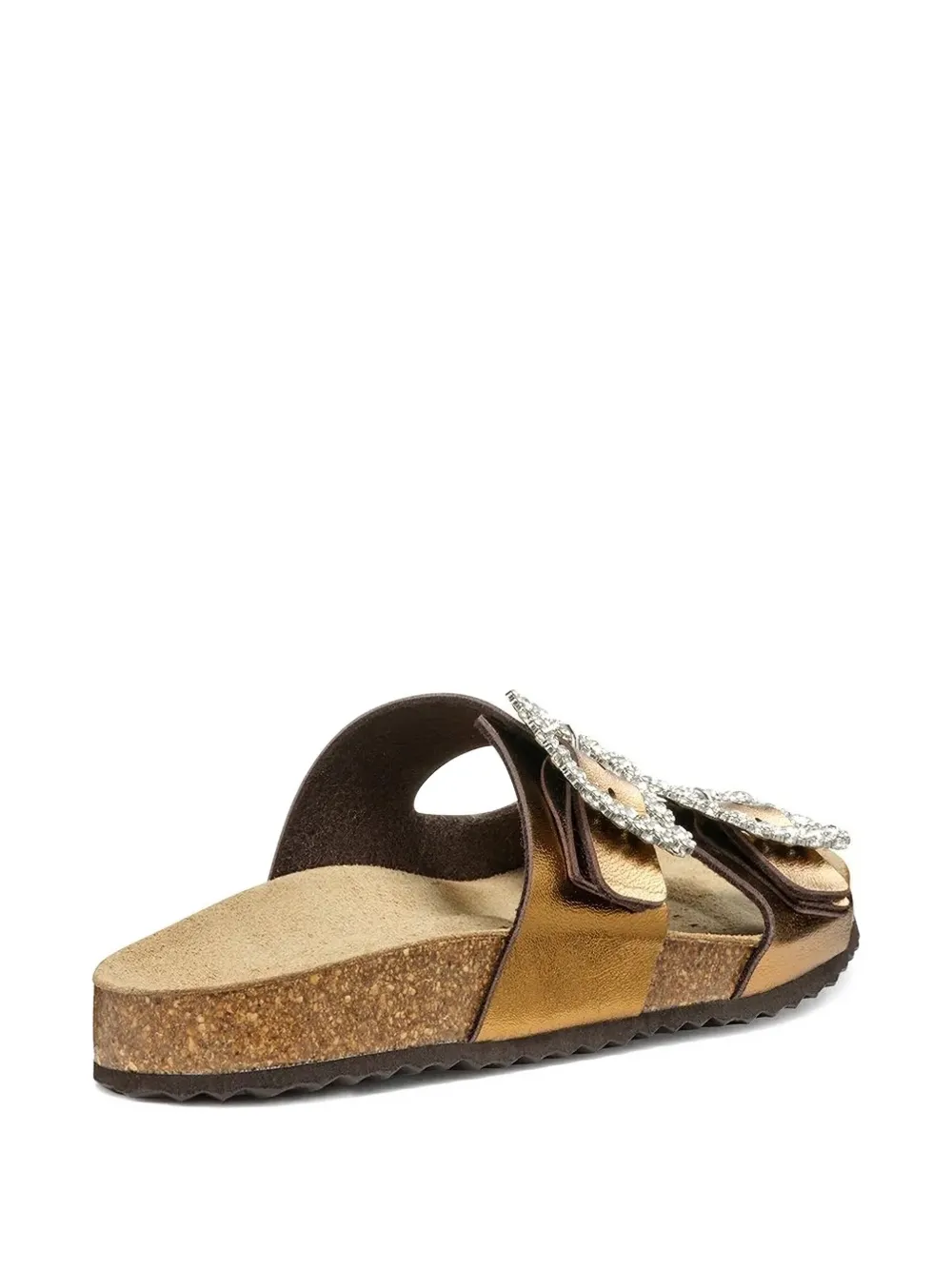 Geox Sandalen met gesp Bruin
