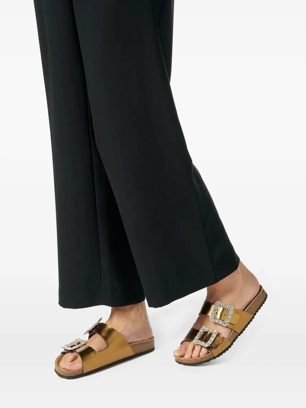 Geox Sandalen met gesp Bruin