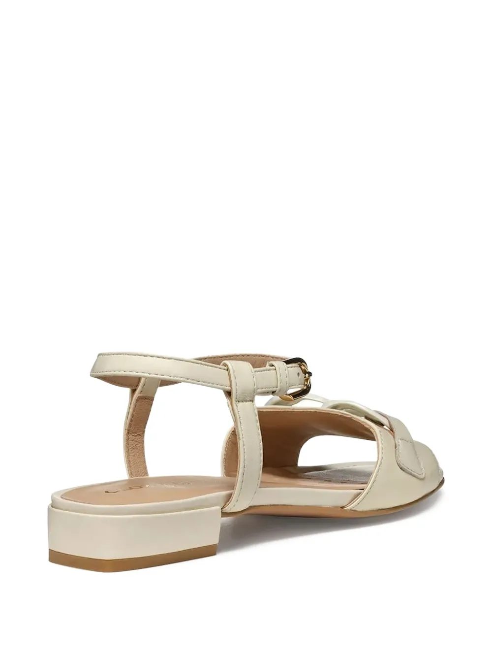 Geox chain-embellished ankle-strap flat sandals | Flat Sandals | Image 2