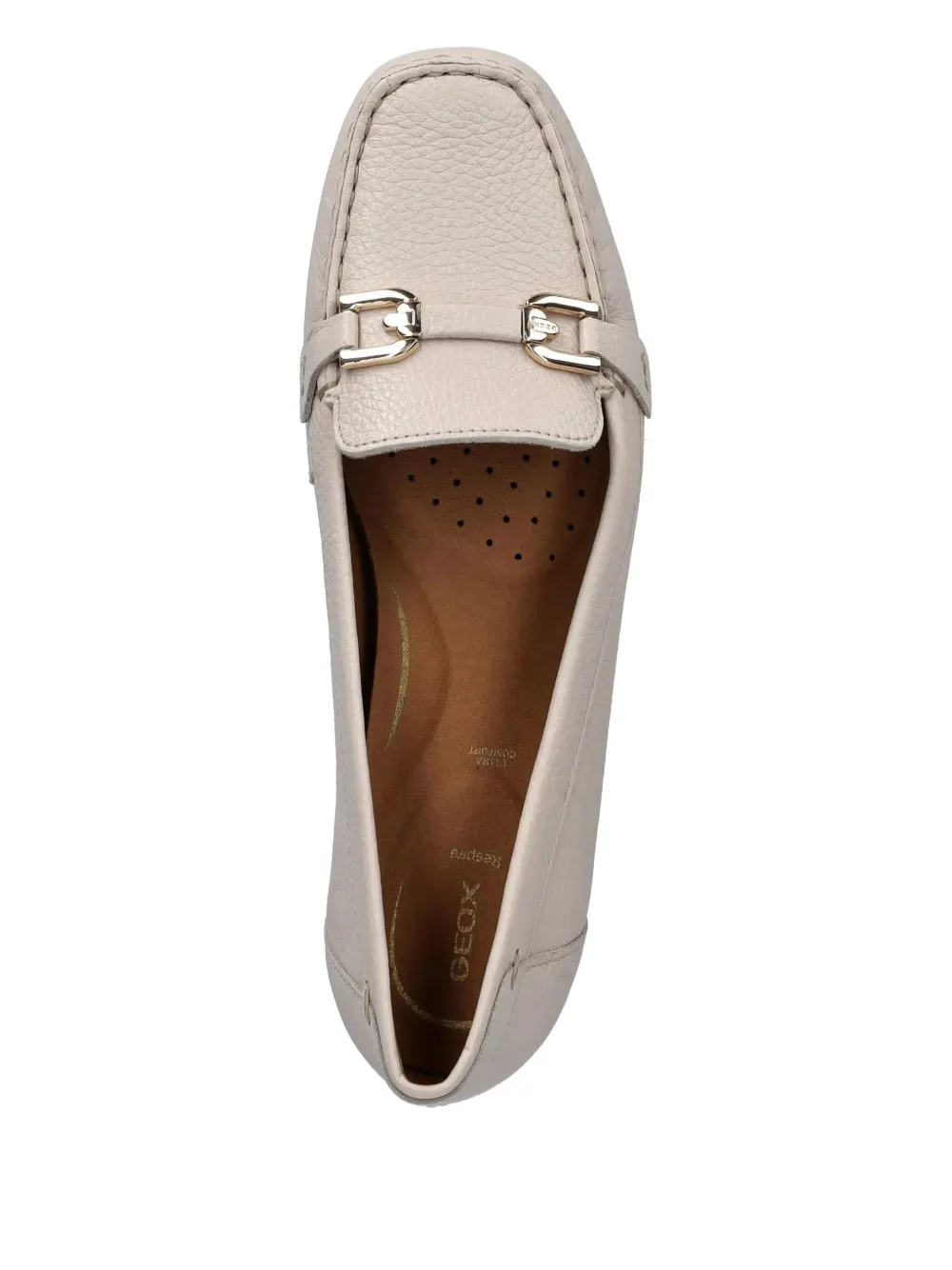 Geox buckle-detail loafers Neutrals