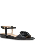 Geox New Eraklia ankle-strap flat sandals - Black