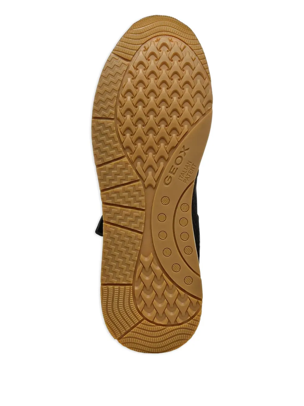 Geox Bulmya sneakers met ritssluiting Zwart