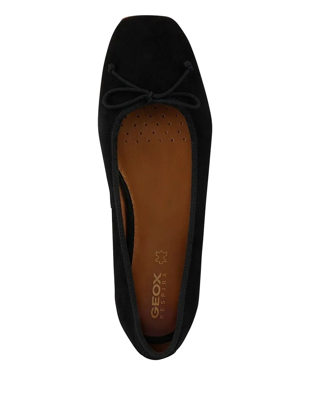 Geox Marsilea bow-detail ballet flats Black