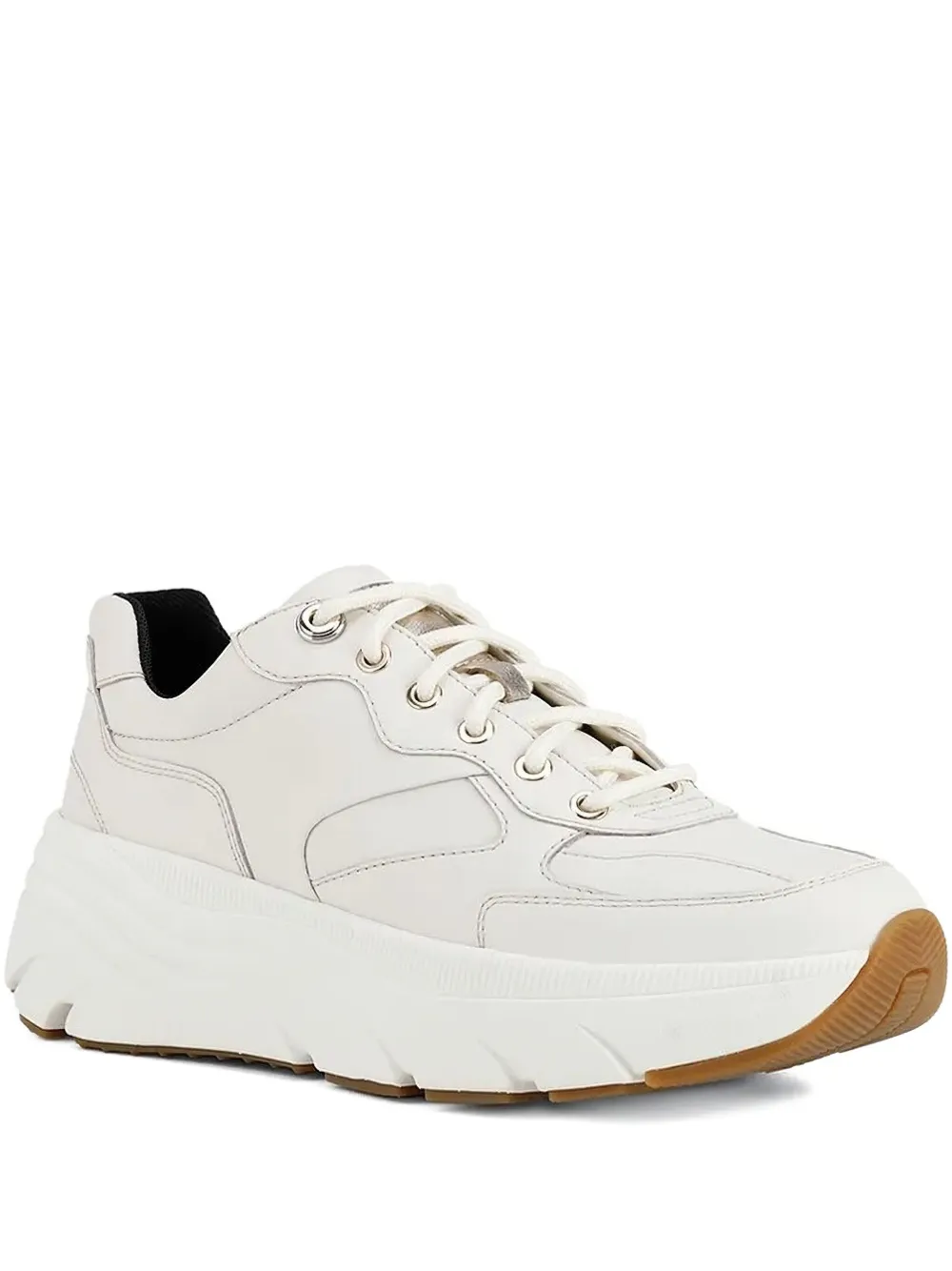 Geox Diamanta lace-up chunky sneakers White