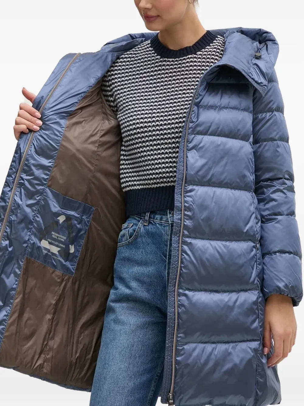 Geox Adrya donsjack Blauw