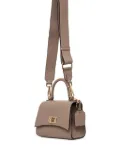 Geox top-handle twist-lock tote bag - Neutrals
