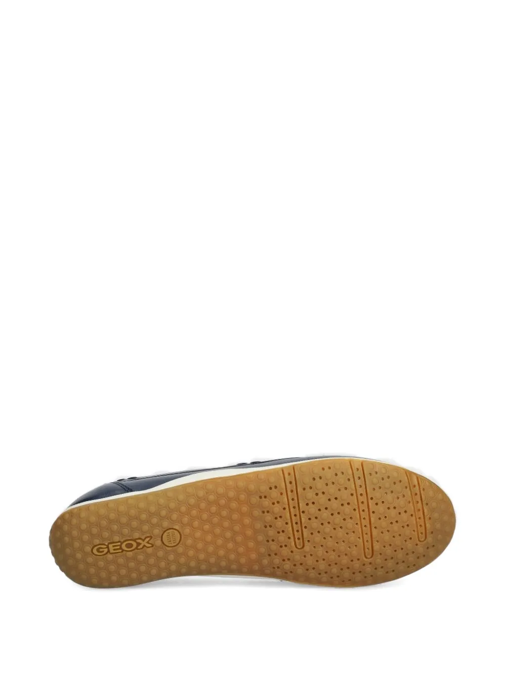 Geox leather lace-up loafers Blue