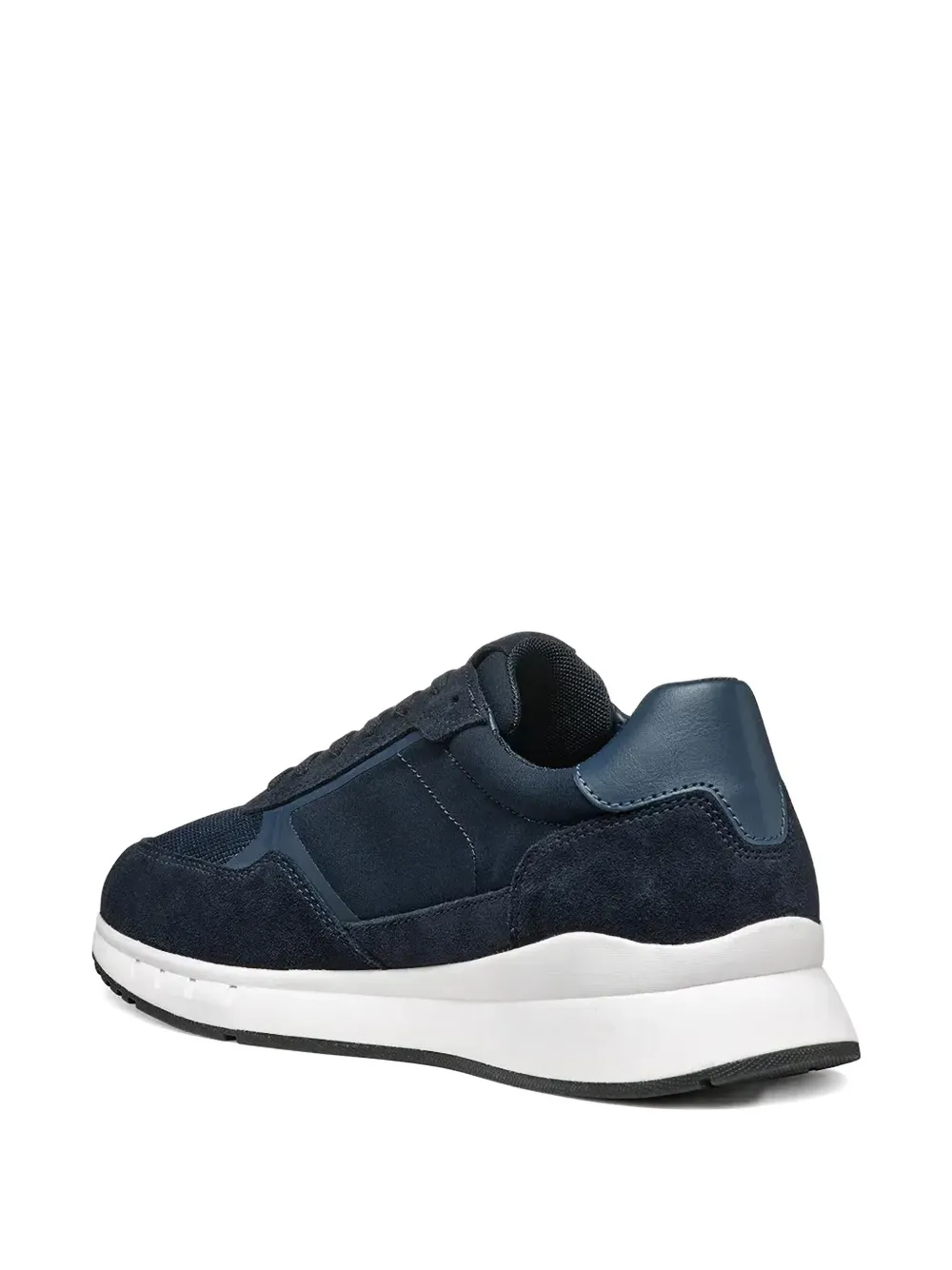 Geox Branthon suede sneakers Blauw
