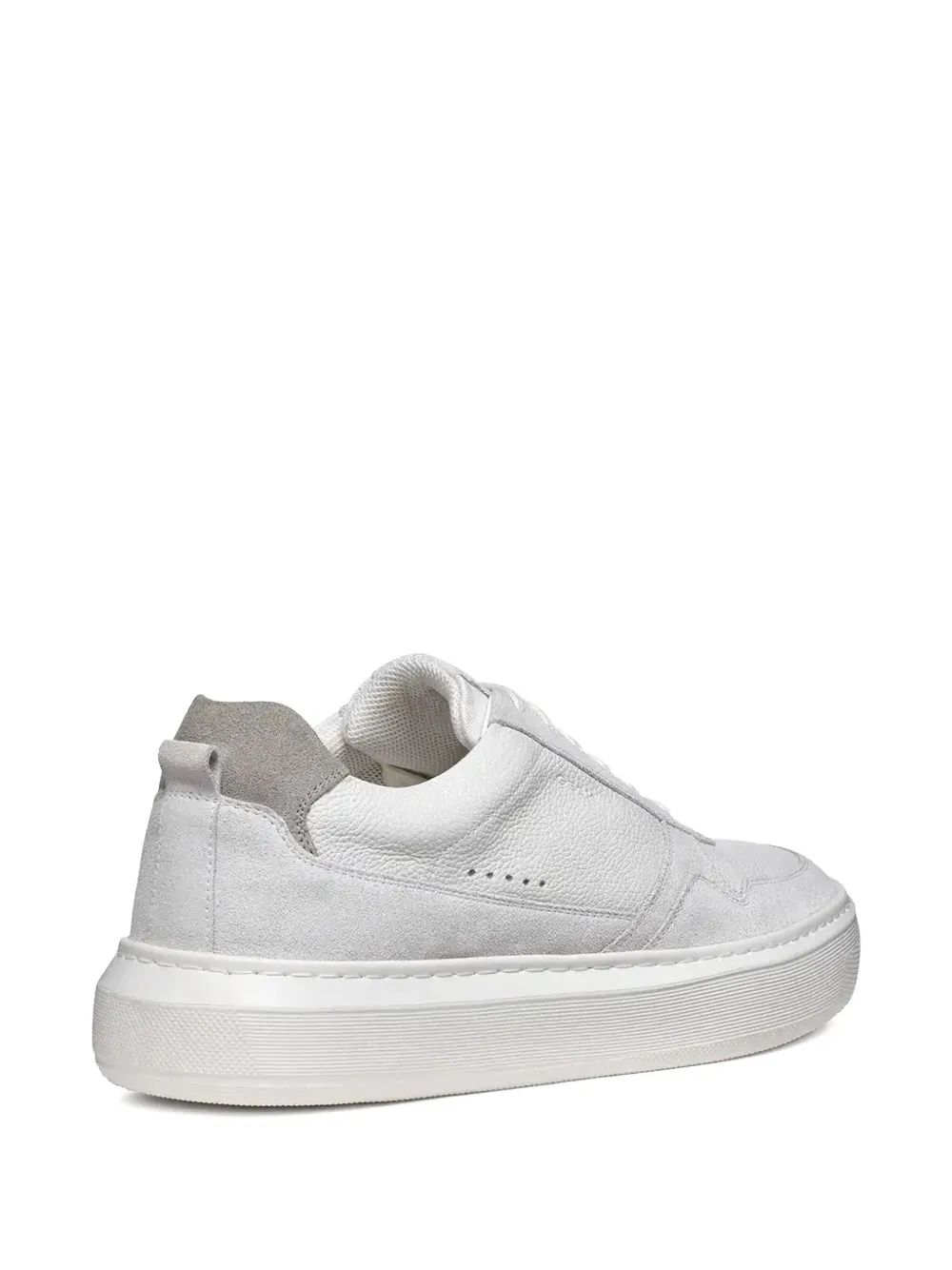 Geox Deiven panelled lace-up sneakers White