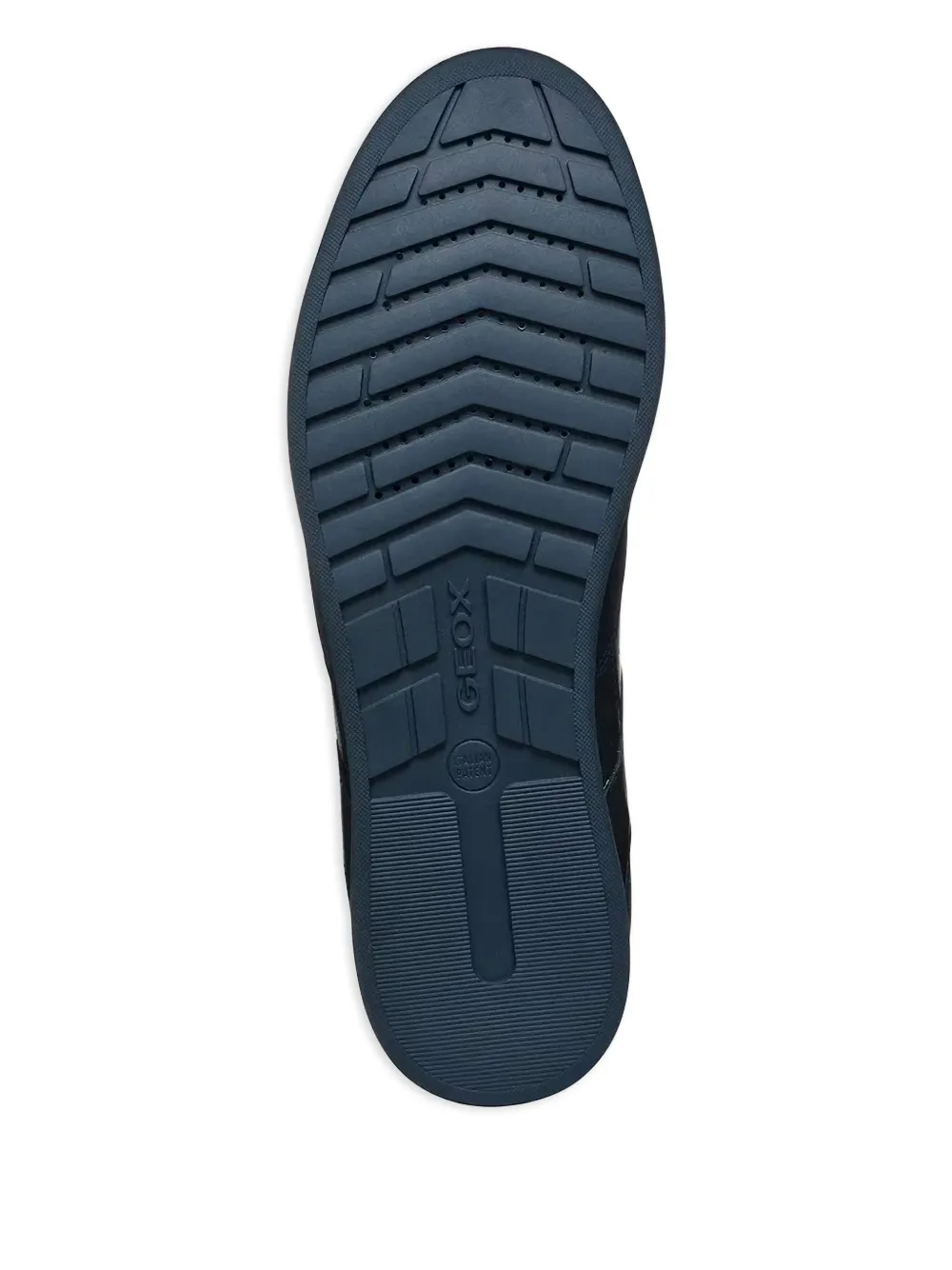 Geox perforated-details low-top sneakers Blue