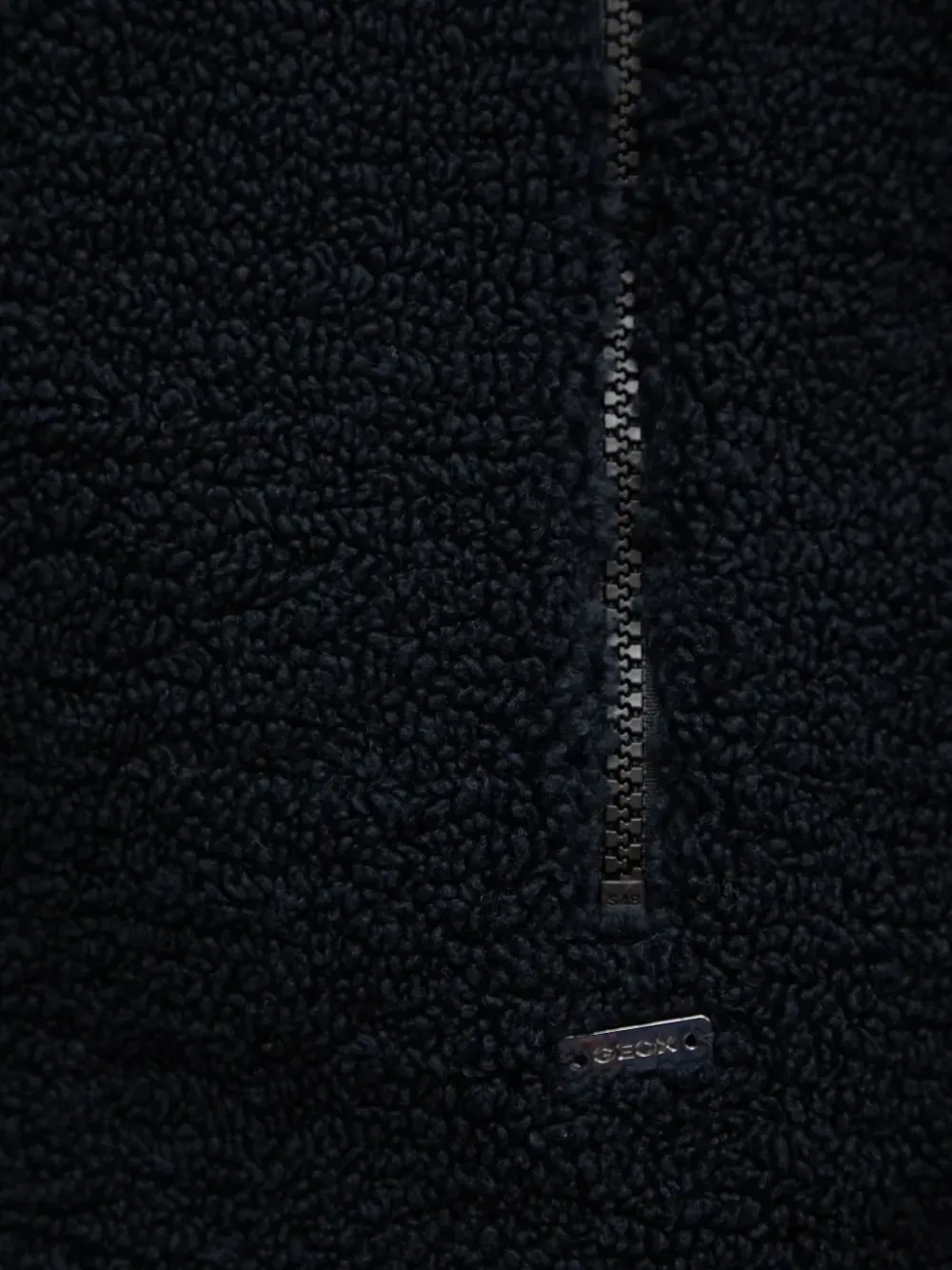 Geox Fleece hoodie Blauw