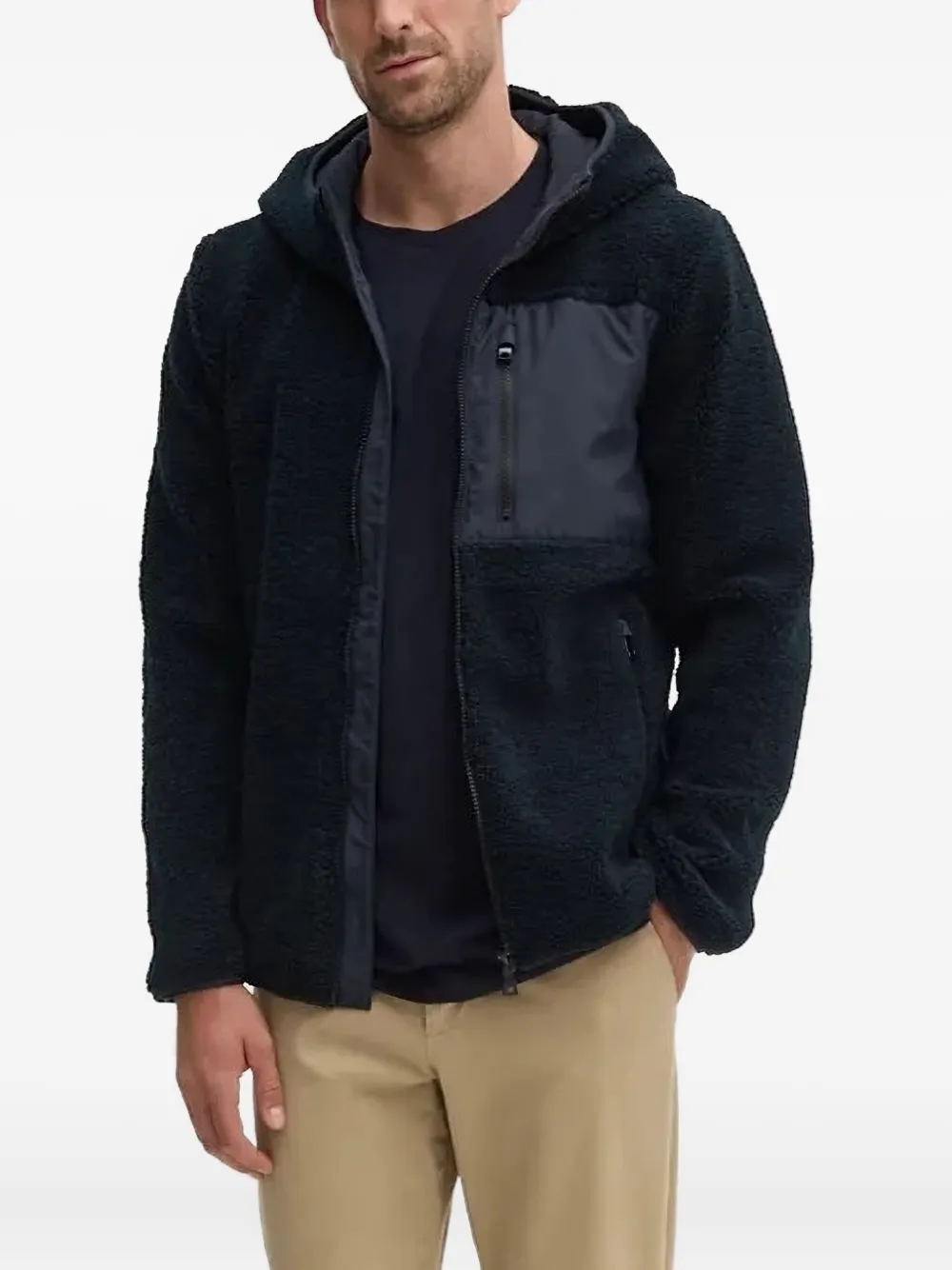 Geox fleece hoodie | Blue | Image 1