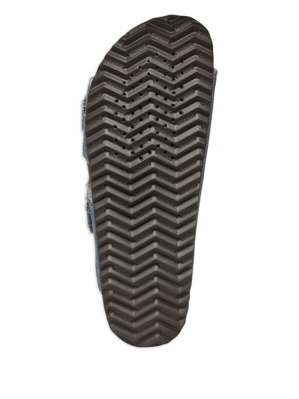 Geox frayed-edges sandals Blue