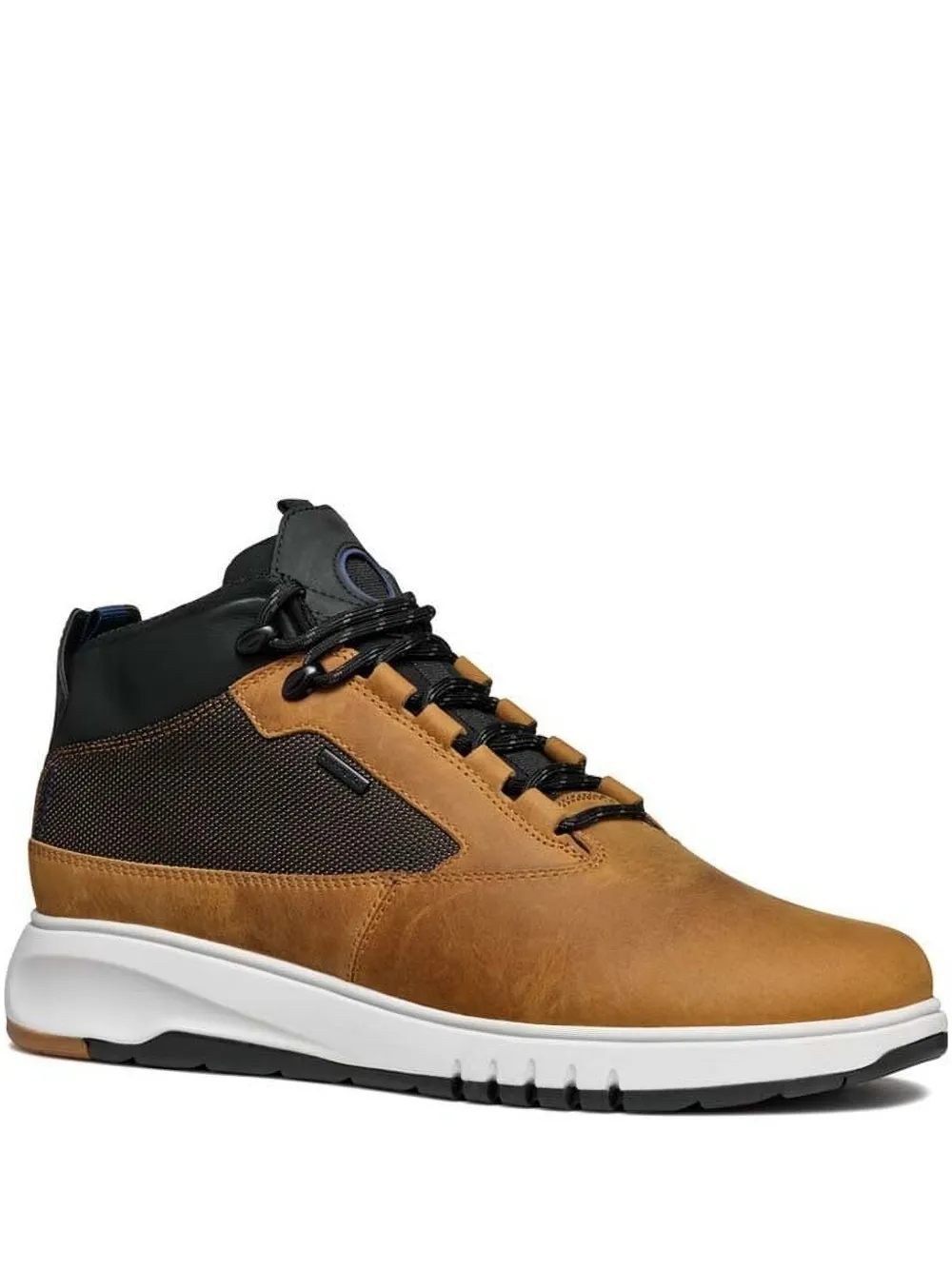 Geox lace-up sneakers Brown