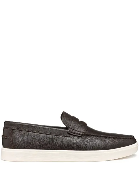 Geox penny leather loafers