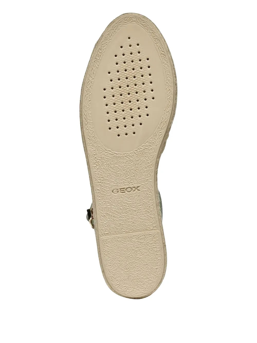 Geox Lampedusa geweven espadrilles Groen