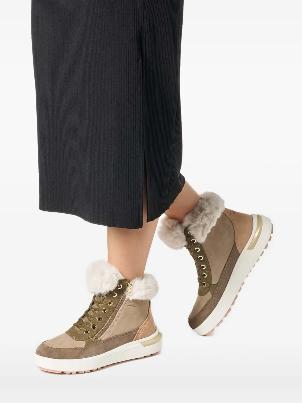 Geox Dalyla Abx Boots In Brown