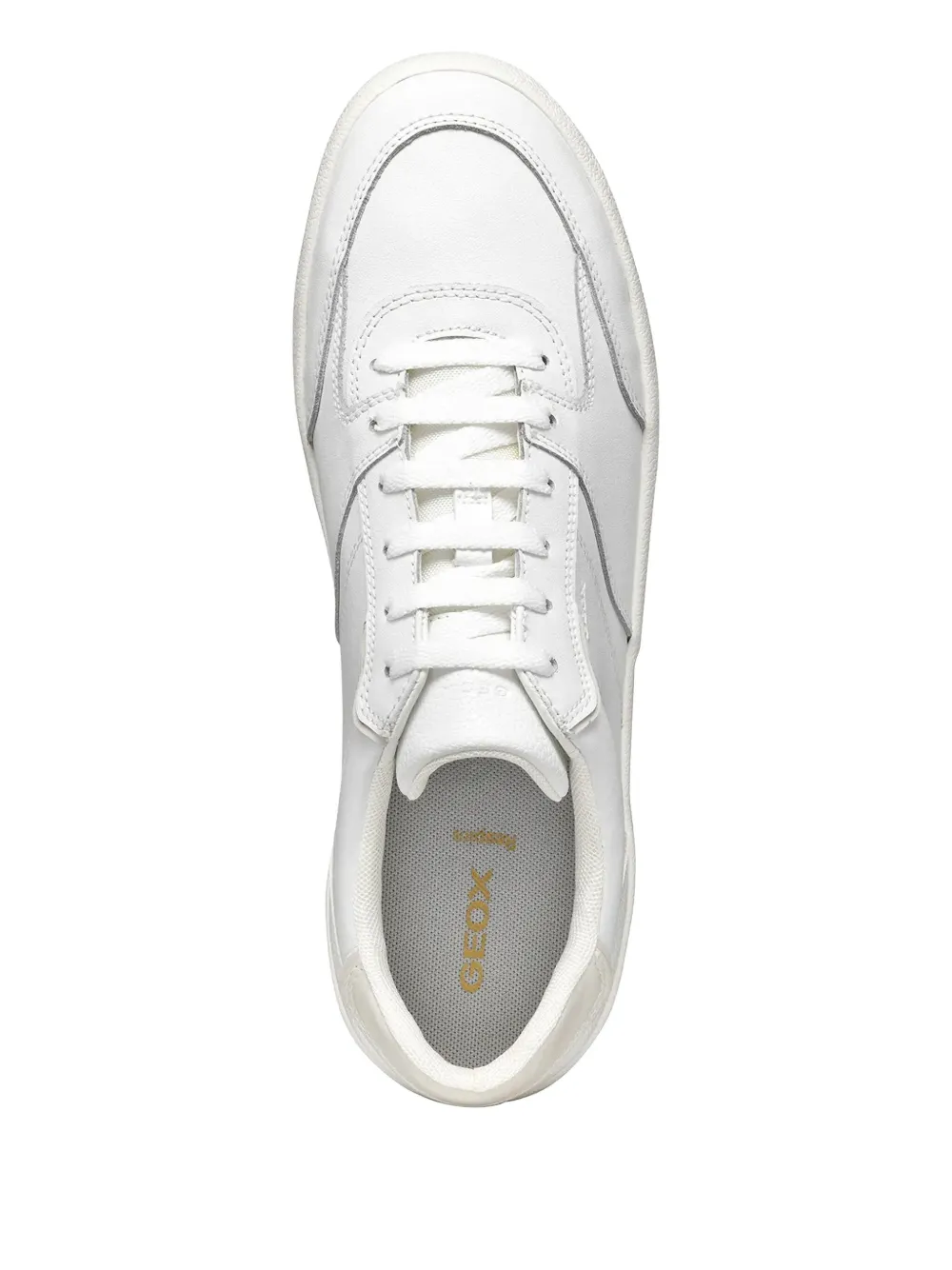 Geox Affile leather sneakers White