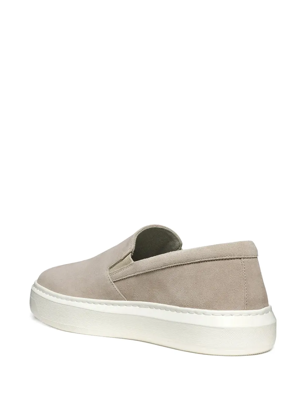 Geox Deiven suede slip-on trainers Beige