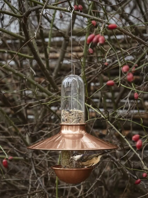 EVA SOLO Hanging Copper Bird Feeder | Gold | FARFETCH