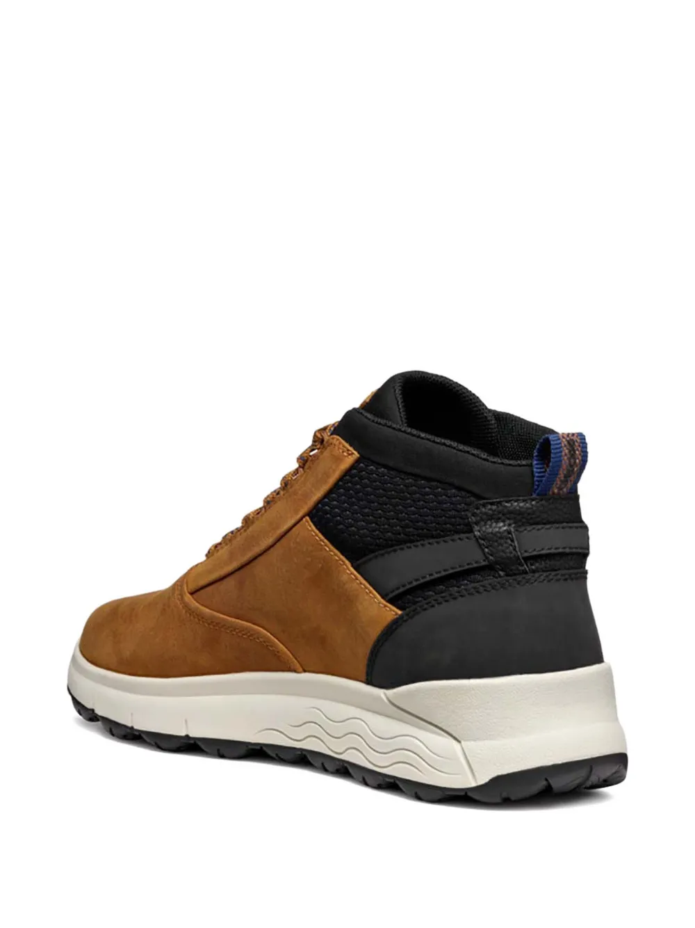 Geox Spherica 4X4 ABX leather lace-up sneakers | Hi-Tops | Image 2