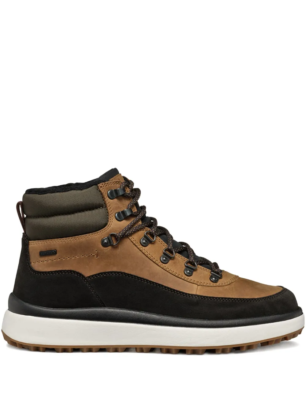 Geox padded lace-up boots | Brown | Image 1