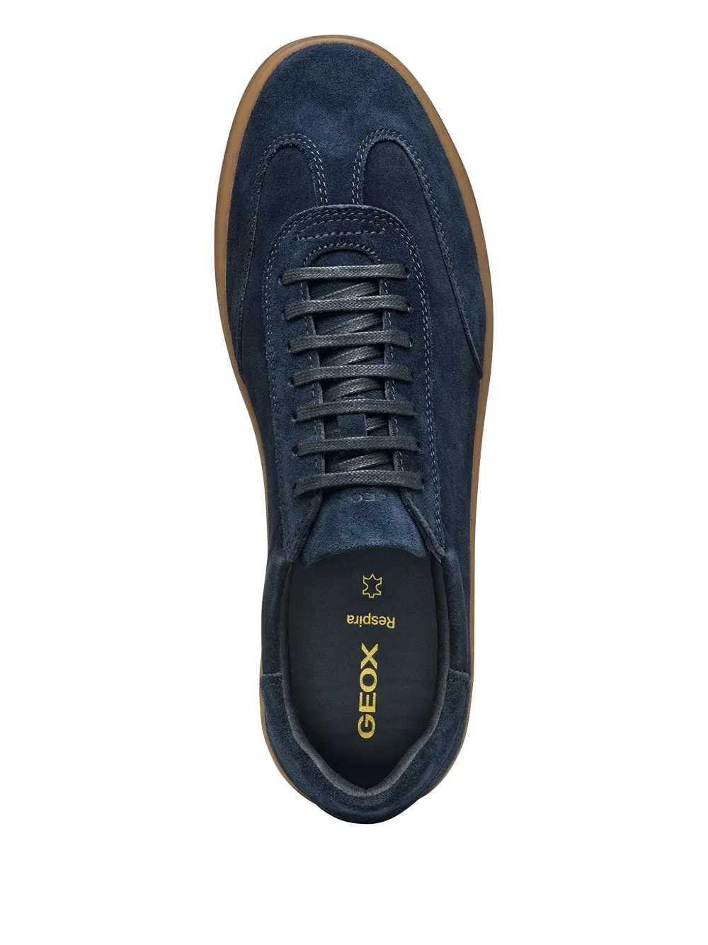 Geox Regio C suede lace-up sneakers Blue