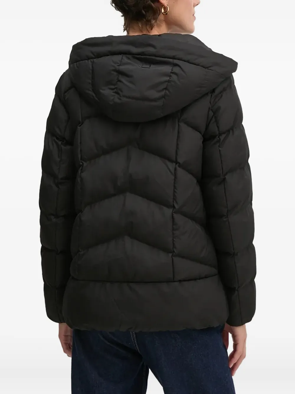 Geox Jack met chevron streep Zwart