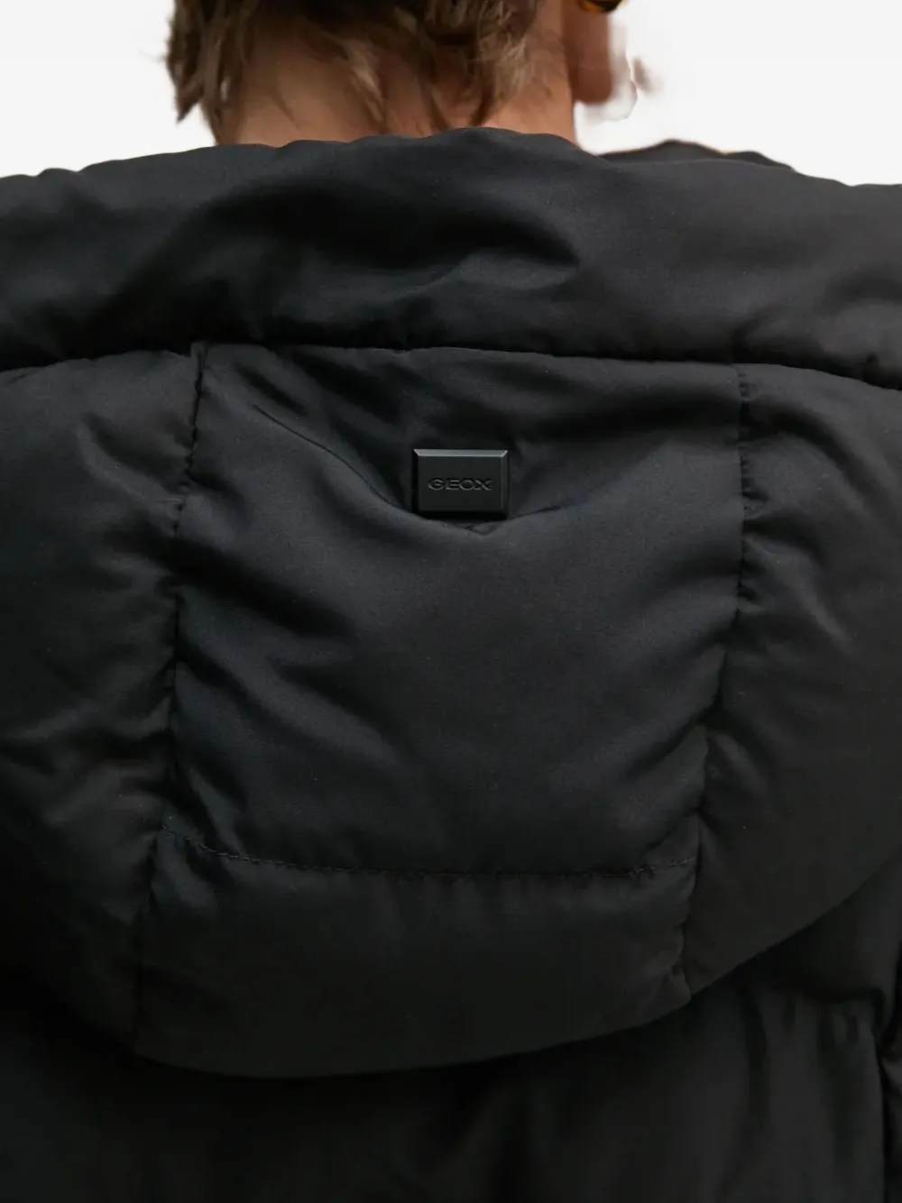 Geox Jack met chevron streep Zwart