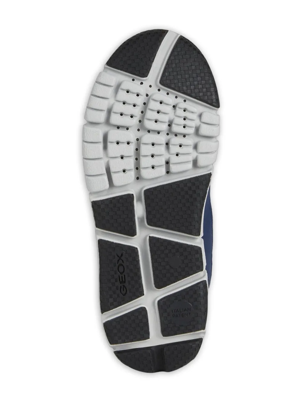 Geox Gewatteerde laarzen met dubbele bandjes Blauw