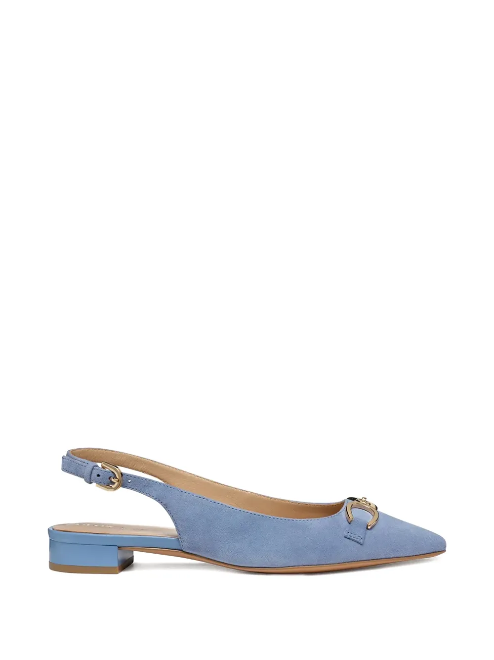 Geox Giselda15 metal-detail pumps Blauw