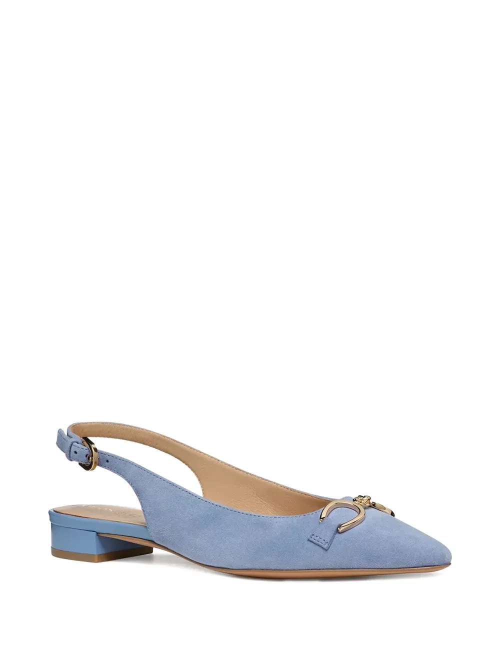 Geox Giselda15 metal-detail pumps Blauw