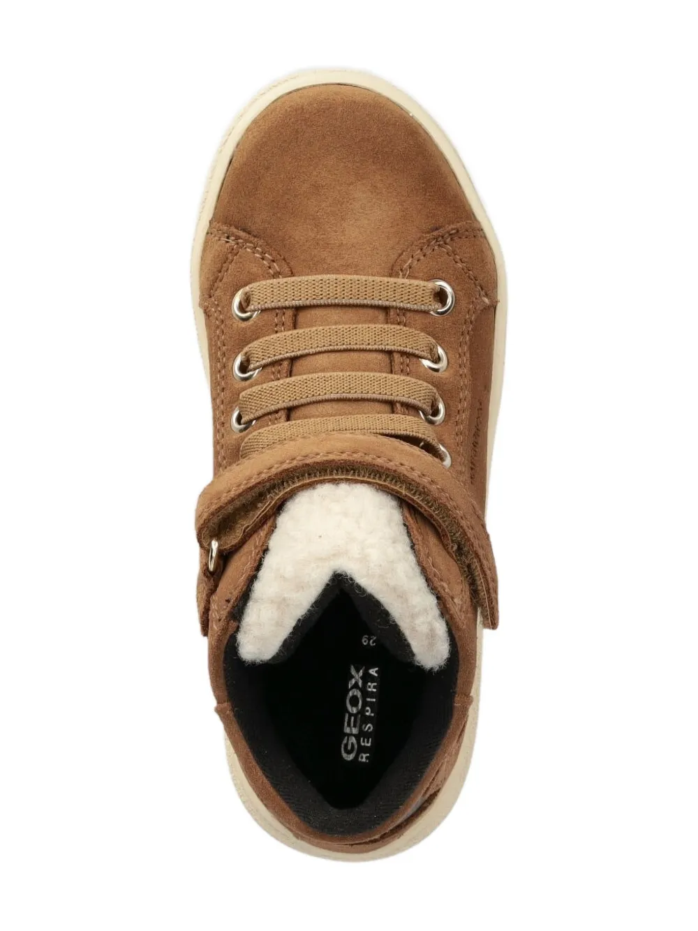 Geox Sneakers verfraaid met ster Bruin