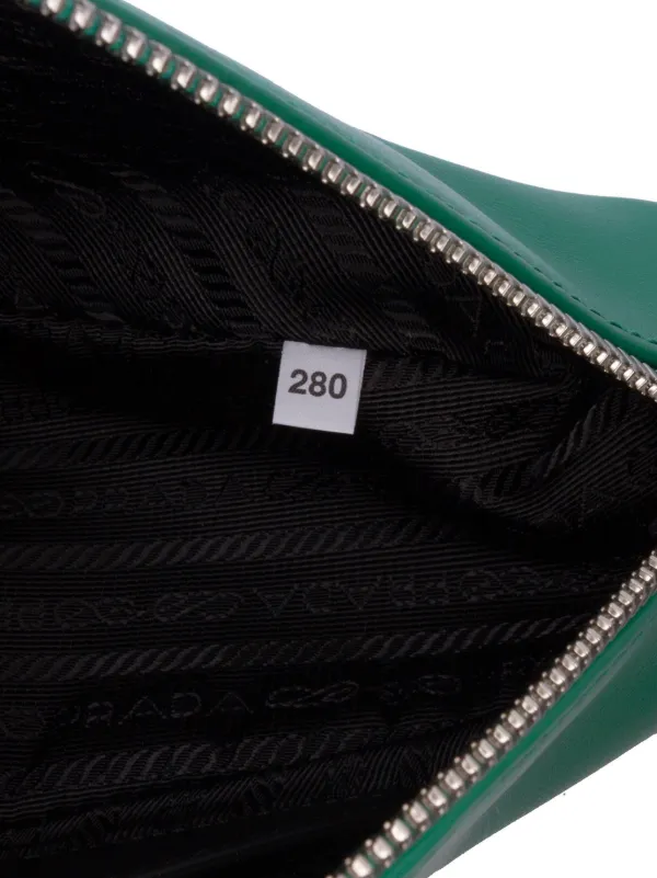 プラダ ソフトカーフ ショルダーバッグ Prada Pre-Owned 2013-2024 ソフト カーフスキン トライアングル