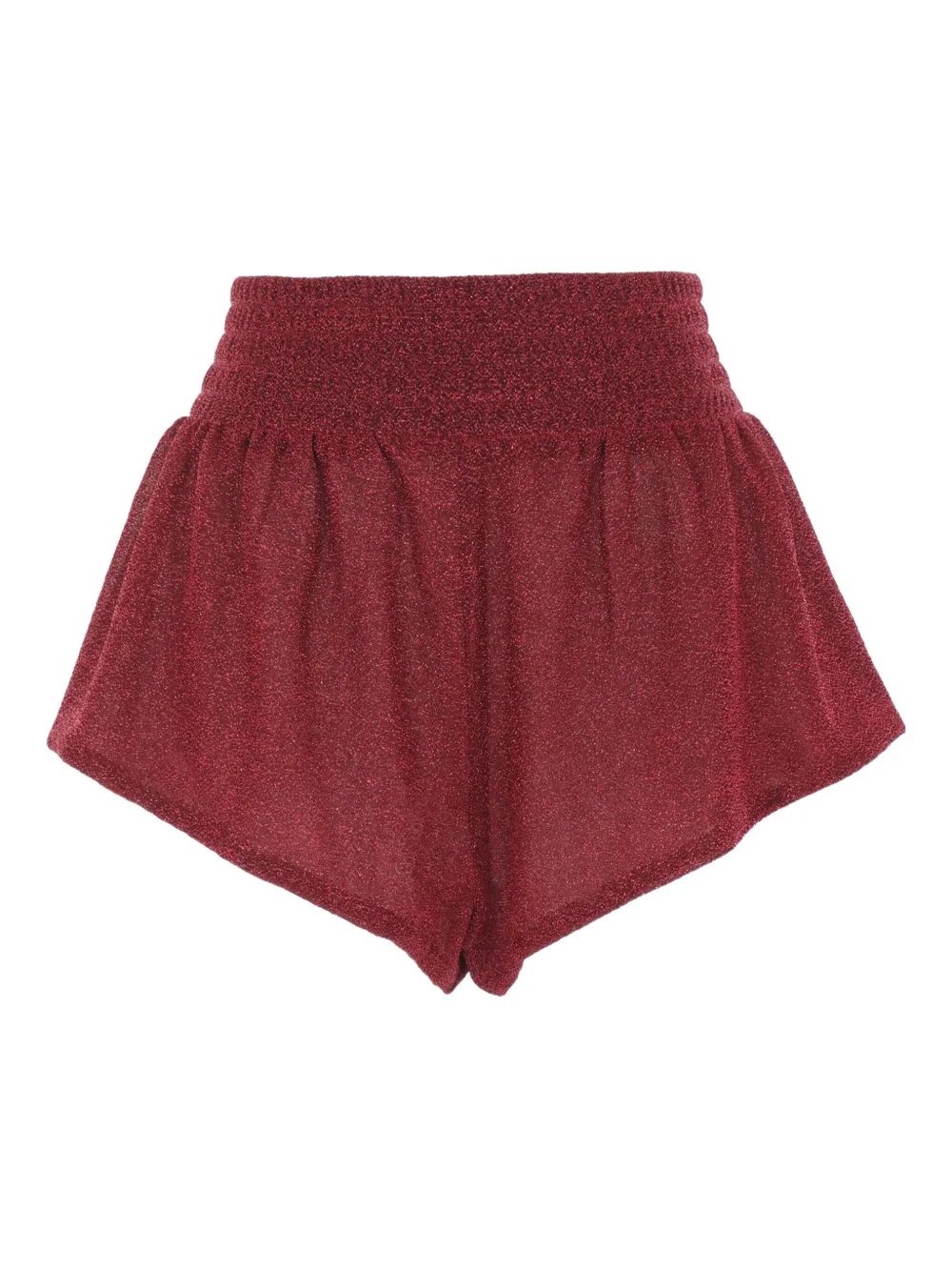 Oséree elasticated waistband shorts Rood