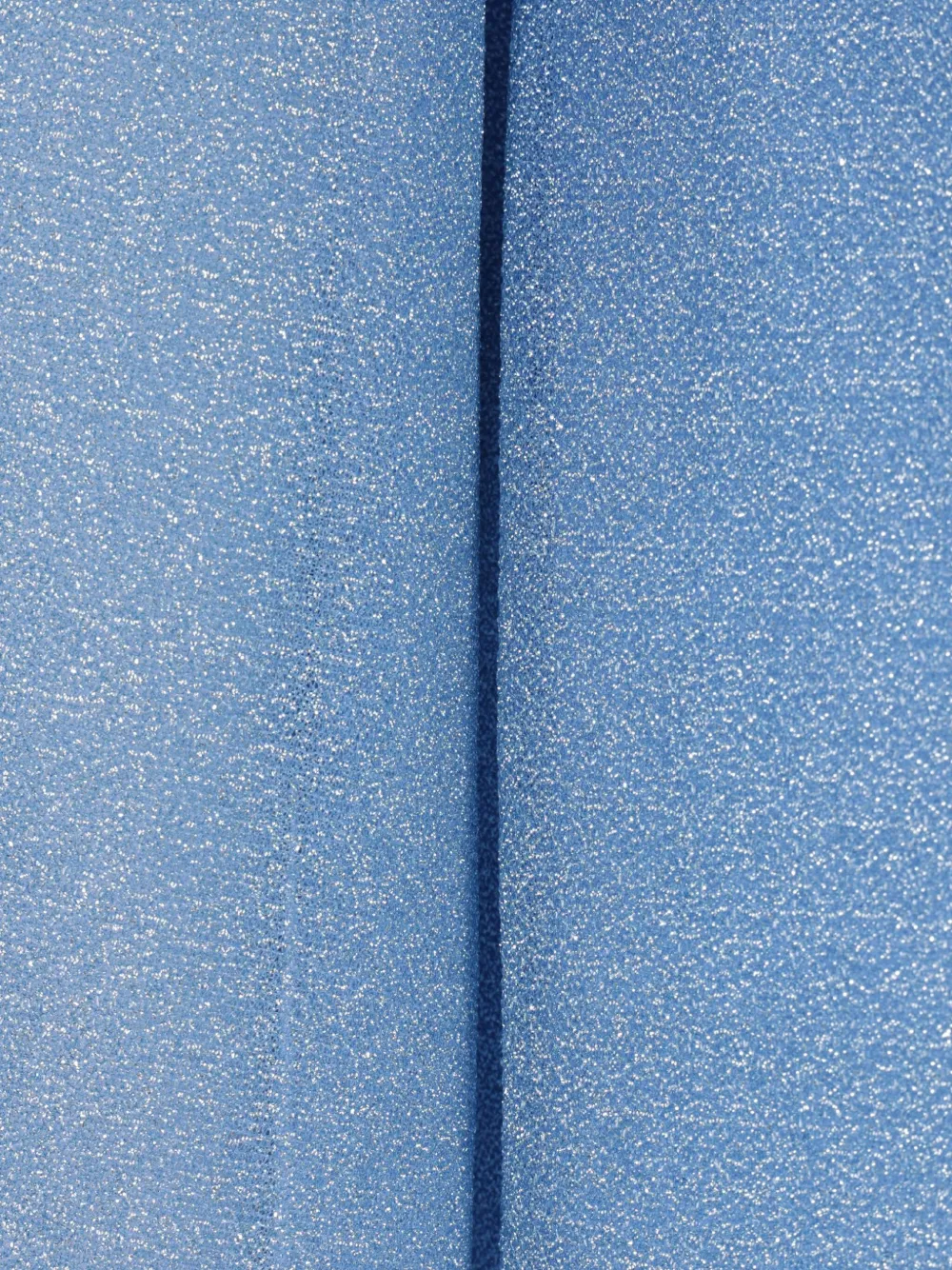 Oséree Lumière Shell mini-jurk met flared mouwen Blauw