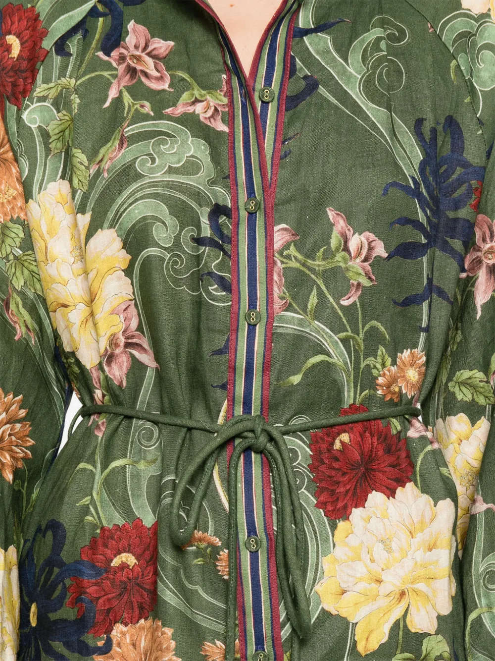 ALEMAIS Avery maxi-jurk Groen