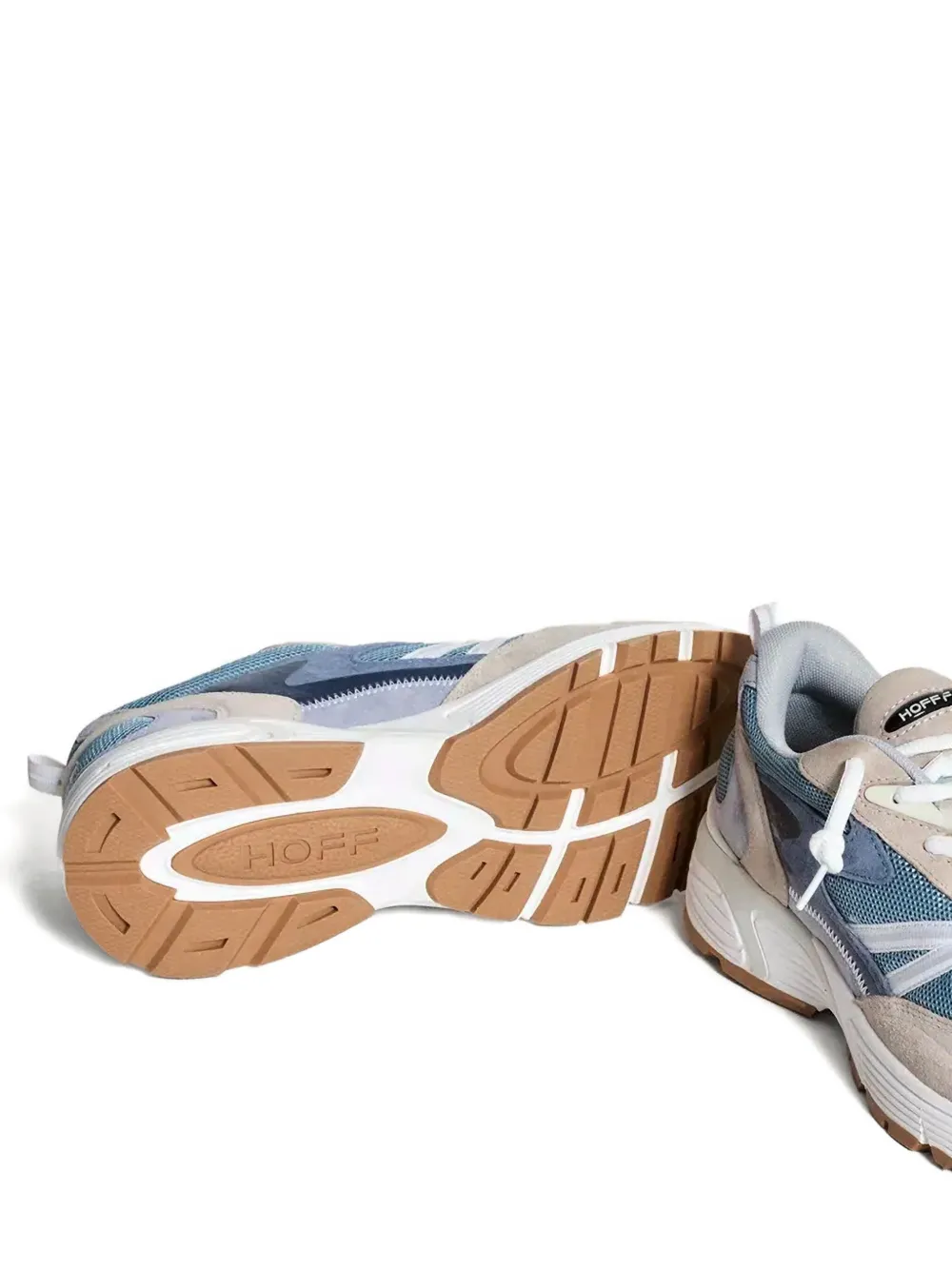 Hoff Minnesota sneakers met mesh vlak Grijs