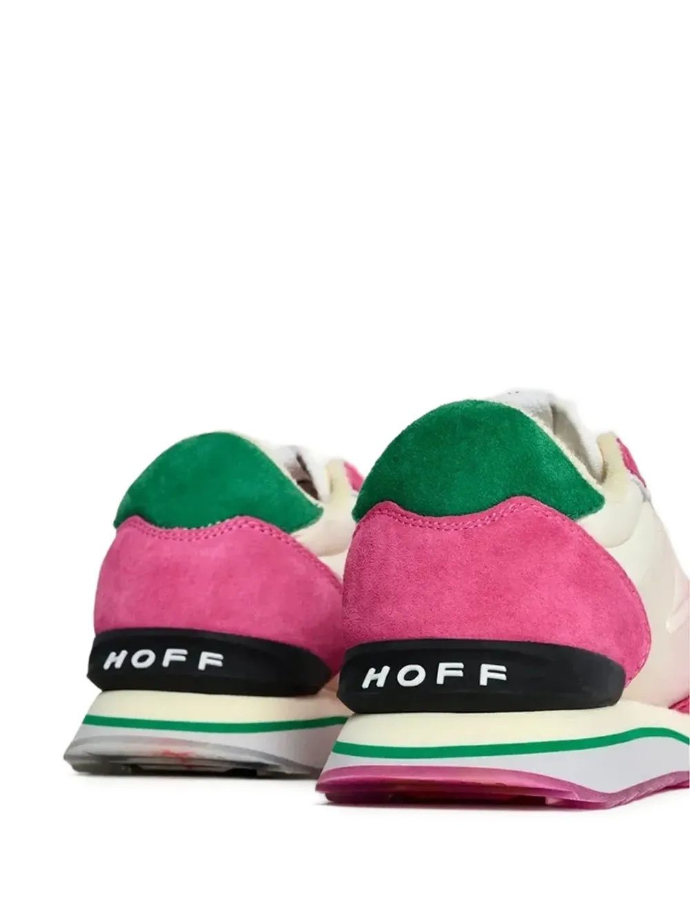 Hoff Flame suède sneakers met ombré-effect Roze
