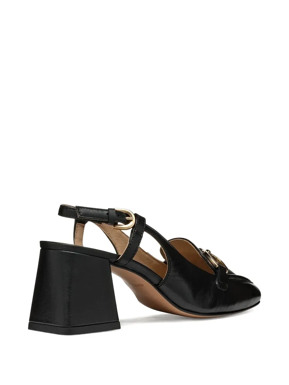 Geox 60mm Coronilla slingback pumps Black