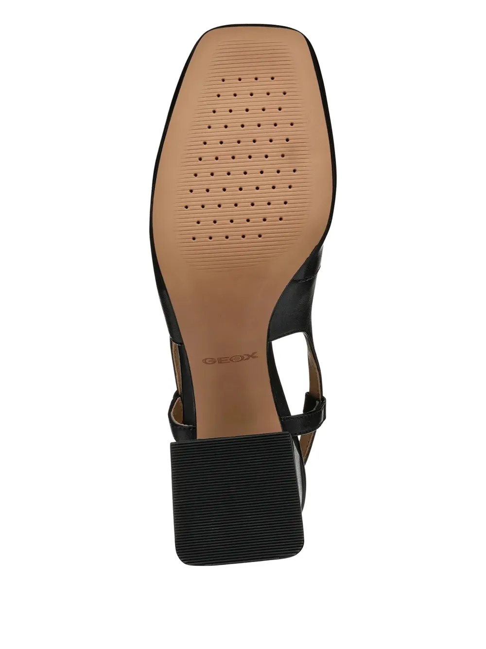 Geox 60mm Coronilla slingback pumps Black