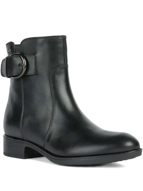 Geox buckle-fastening leather boots