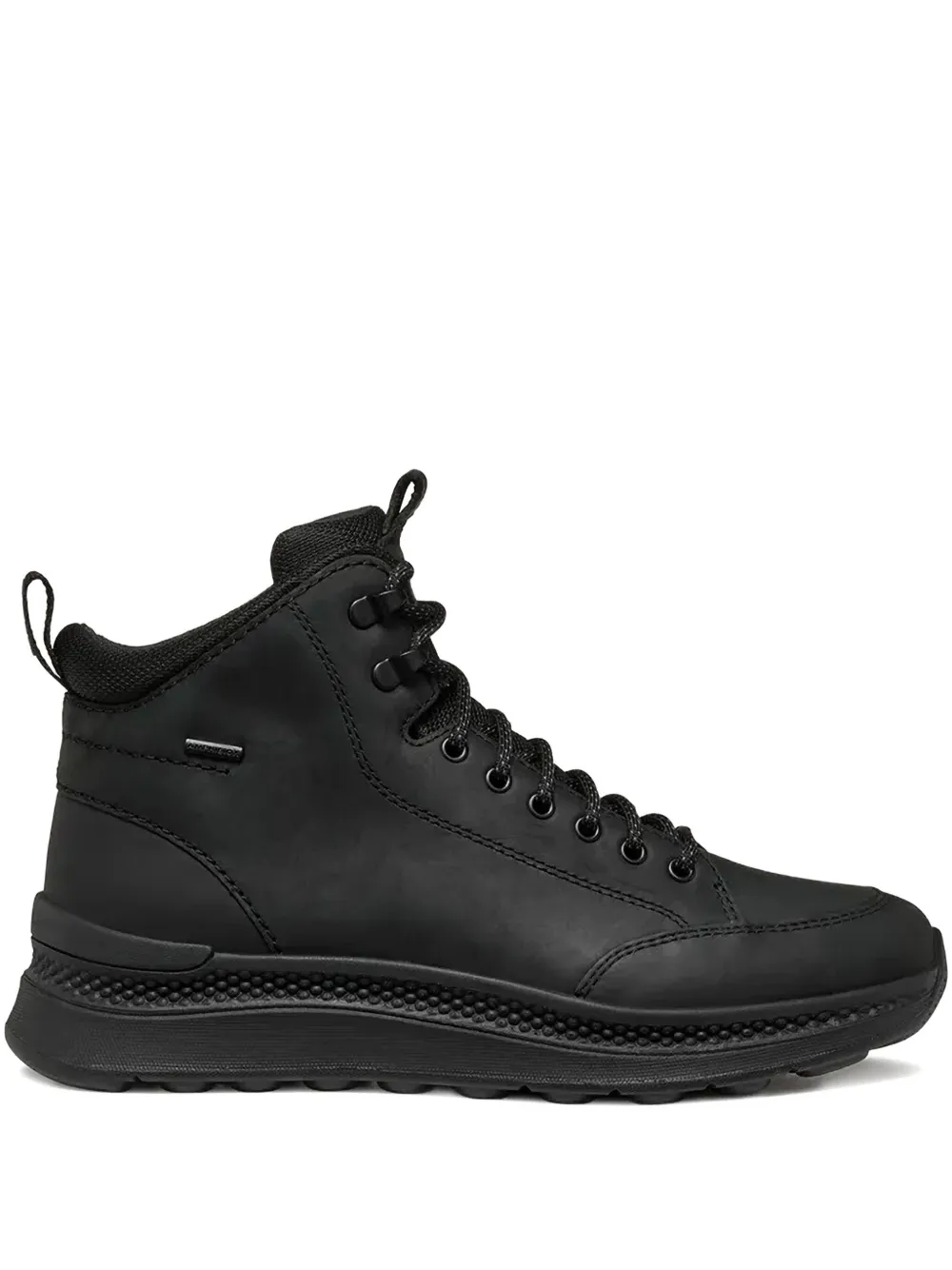 Geox lace-up leather boots | Black | Image 1