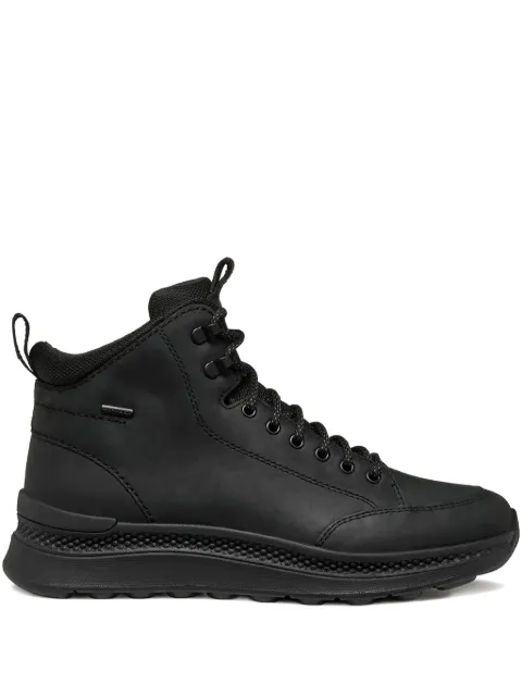 Geox lace-up leather boots