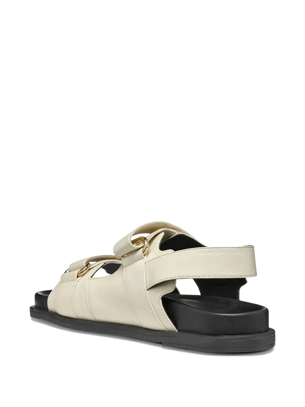 Geox touch-strap flat sandals Neutrals