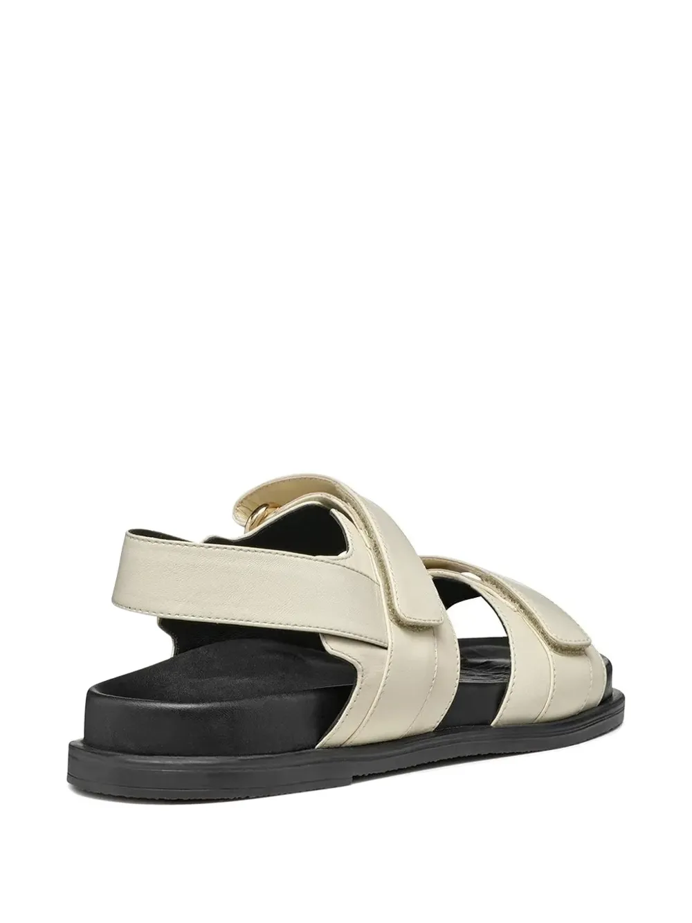 Geox touch-strap flat sandals Neutrals