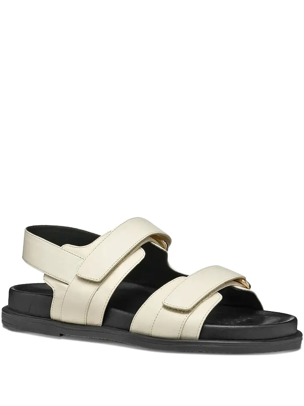 Geox touch-strap flat sandals Neutrals